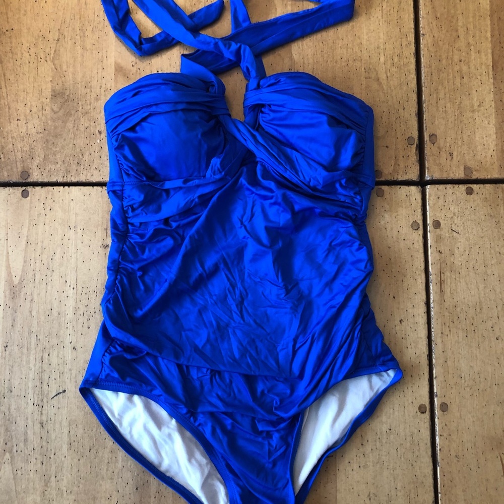 Royal Blue One-Piece Swim Suit